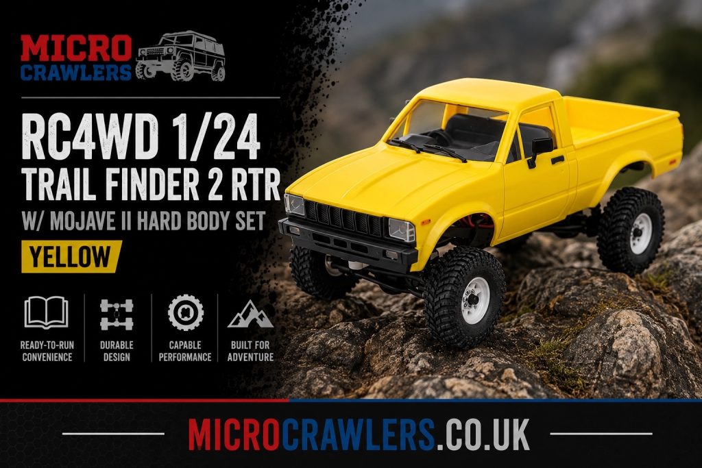 RC4WD Trail Finder 2 RTR 1/24 Mojave II Hard Body (Yellow)